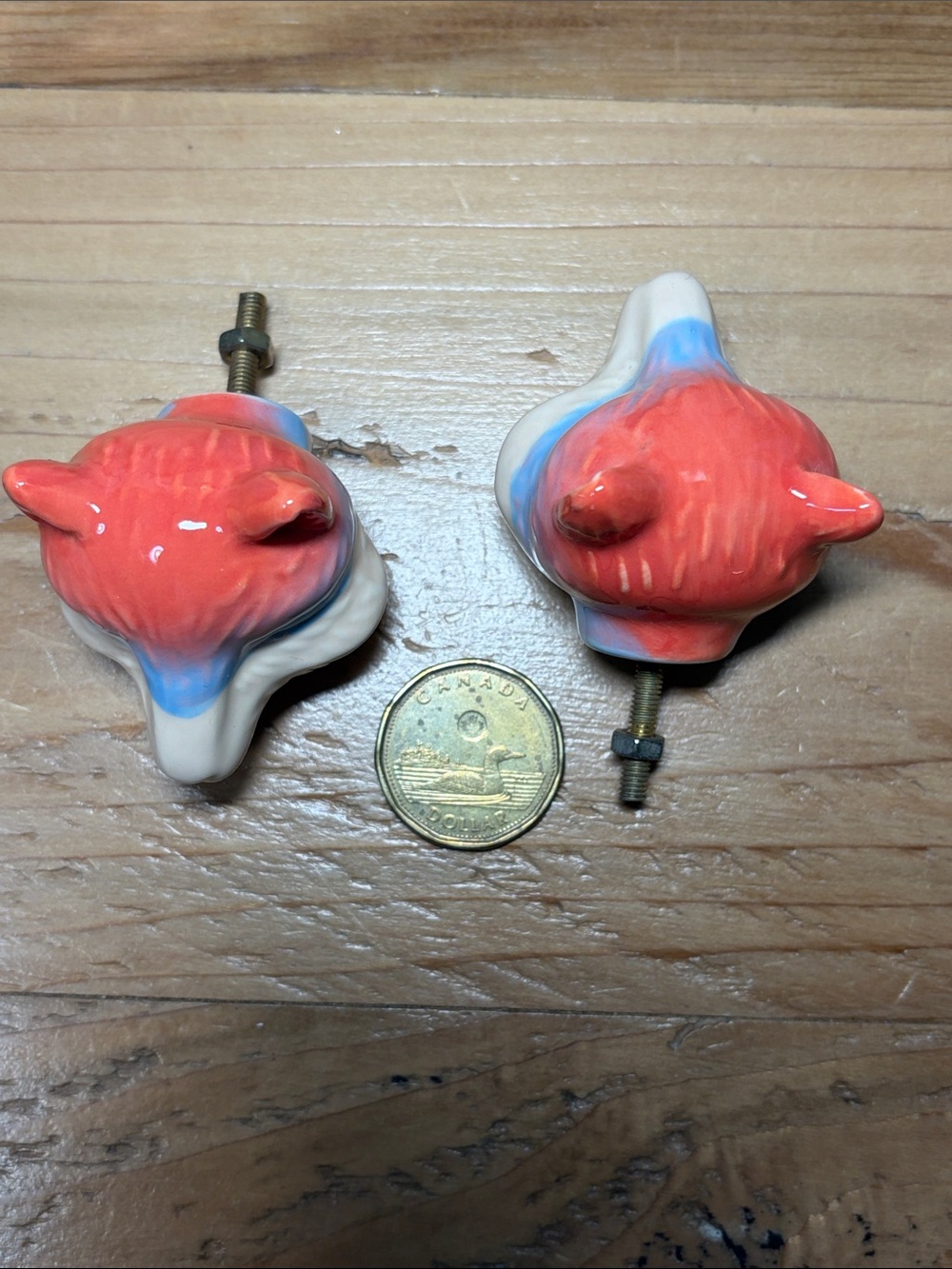 NWOT 2 Fox Drawer Pull knobs. - Picture 4 of 4